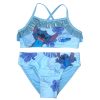 Disney Lilo și Stitch Leaf set bikini și fustă pentru copii 4-10 ani
