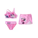 Disney Minnie  Checkered set bikini și fustă pentru copii 4-10 ani