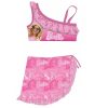 Barbie Style set bikini și sarong pentru copii 3-8 ani