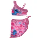 Disney Lilo și Stitch Tropic Pink set bikini și sarong pentru copii 4-10 ani