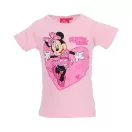 Disney Minnie Heart tricou scurt pentru copii, topuri 3-8 ani