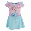Disney Regatul de gheață Elsa rochie de vară pentru copii 3-8 ani