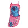 Disney Lilo și Stitch Pink set costum de baie și sarong pentru copii 3-8 ani