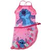 Disney Lilo și Stitch Pink set costum de baie și sarong pentru copii 3-8 ani