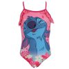 Disney Lilo și Stitch Pink set costum de baie și sarong pentru copii 3-8 ani