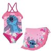 Disney Lilo și Stitch Pink set costum de baie și sarong pentru copii 3-8 ani