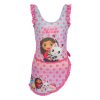 Gabby's Dollhouse Pandy Costum de baie și sarong pentru copii set 3-8 ani