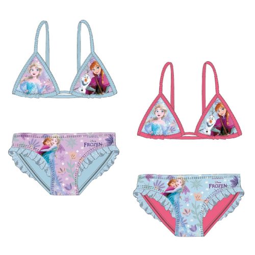 Disney Regatul de gheață Sisters of Snow costum de baie copii, bikini 3-8 ani