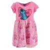 Disney Lilo și Stitch Pink Leaf rochie de vară pentru copii 2-6 ani