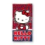 Hello Kitty Cutie Style prosop de baie, prosop de plajă 70x140cm (Uscare Rapidă)