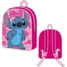 Disney Lilo și Stitch Pink Leaf rucsac, geantă 30 cm
