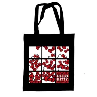   Hello Kitty Bows geantă din pânză, geantă de cumpărături 44 cm