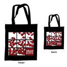 Hello Kitty Bows geantă din pânză, geantă de cumpărături 44 cm