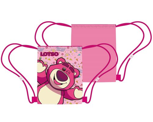 Disney Povestea Jucăriilor Lotso geantă de sport, sac de gimnastică 40 cm