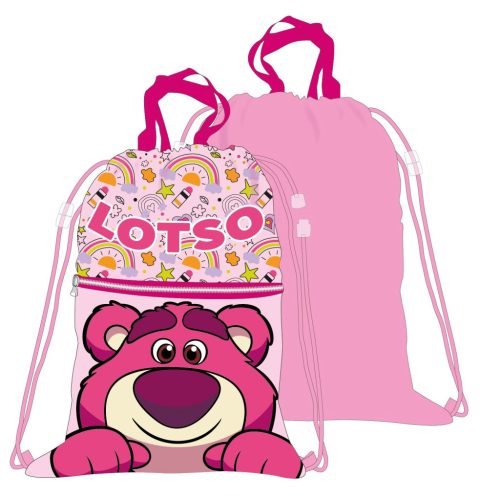 Disney Povestea Jucăriilor Lotso Deluxe geantă sport, sac de gimnastică 45 cm