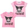 Hello Kitty Kuromi tricou scurt pentru copii, top 3-8 ani