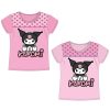 Hello Kitty Kuromi tricou scurt pentru copii, top 3-8 ani