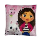Gabby's Dollhouse Happiness pernă decorativă 38x38 cm Catifea