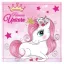 Unicorn Princess prosop de mâini, prosop de față, prosop 30x30cm