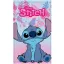 Disney Lilo și Stitch Pink Paradise prosop de mâini, prosop de față 30x50cm