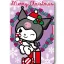 Hello Kitty Kuromi Pătură polară de Crăciun 100x140cm
