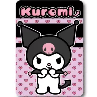 Hello Kitty Kuromi Heart pătură fleece 100x140cm