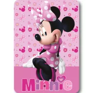 Disney Minnie Lovely Charm pătură polară 100x140cm