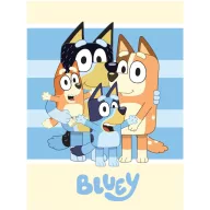 Bluey Happiness pătură fleece 100x140cm