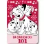 Disney 101 Dalmațieni Cuddle Spots pătură polară 100x140cm