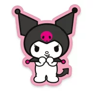 Hello Kitty Kuromi Pernă decorativă cu formă 3D, 40 cm