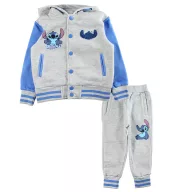   Disney Lilo și Stitch Happy Grey trening copii, set de jogging 3 - 8 ani / 98 - 128 cm