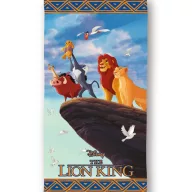   Disney Regele Leu Savanna King prosop de baie, prosop de plajă 70x140cm (Uscare rapidă)