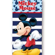   Disney Mickey Fun Stripe prosop de baie, prosop de plajă 70x140cm (Uscare rapidă)