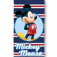   Disney Mickey Navy Stripe prosoape de baie, prosop de plajă 70x140cm (Uscare Rapidă)