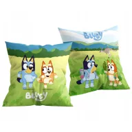 Bluey Sunny Day pernă decorativă 38x38 cm catifea