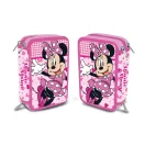 Disney Minnie  Lovely Charm penar cu trei compartimente umplut