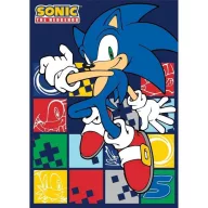 Sonic Ariciul Blue Blur pătură polară 100x140cm