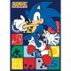 Sonic Ariciul Blue Blur pătură polară 100x140cm