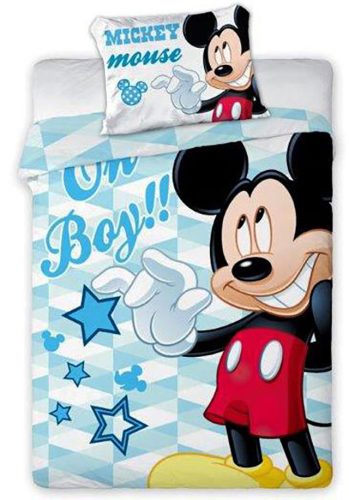 Disney Mickey Lenjerie de pat pentru copii 100 ×135cm, 40×60 cm