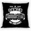 Gamer Husă neagră pentru pernă 40x40 cm