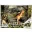 Dinozaur set de figurine din plastic, 2 bucăți in cutie