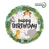 La mulți ani Jungle Balon din folie Happy Birthday 46 cm