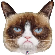 Animale Face Baloane folie Grumpy Cat 61 cm