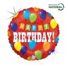 La mulți ani Party Holo Balon folie Happy Birthday 46 cm