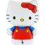 Hello Kitty Red balon din folie 64 cm