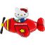 Hello Kitty Airplane Red balon din folie 76 cm
