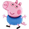 Purcelușa Peppa George balon folie 76 cm