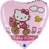 Hello Kitty Bike balon din folie 46 cm