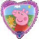 Purcelușa Peppa Teddy balon folie 46 cm