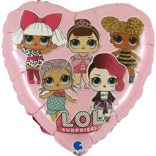 LOL Surprise Pink balon din folie 46 cm